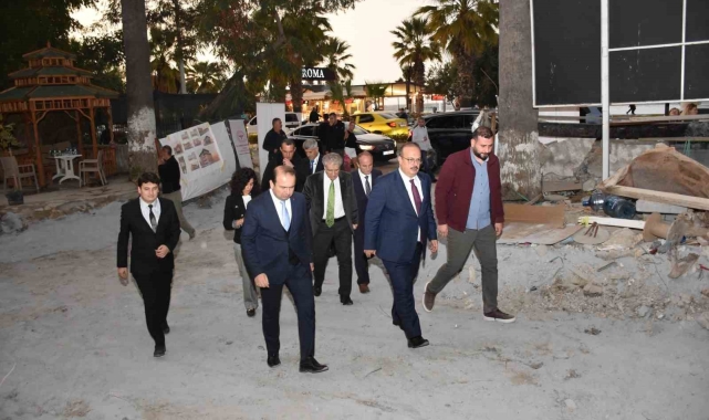 Vali Canbolat yapımı süren sağlık kompleksinde incelemelerde bulundu