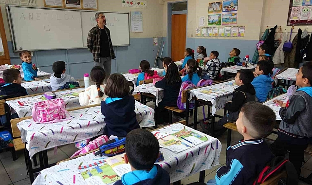 Van&#039;ın en hareketli sınıfı yenilikçi bir yöntemle eğlenerek öğreniyor