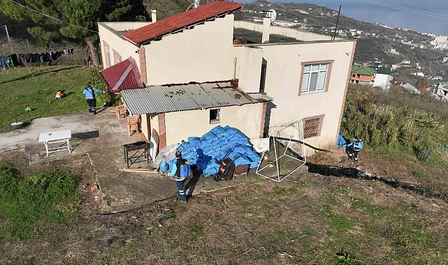 1 milyon 312 bin metrekarelik alan, kokarcayla mücadele için ilaçlandı