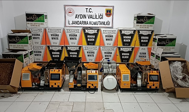 1 milyon TL değerinde kaçak tütün ele geçirildi