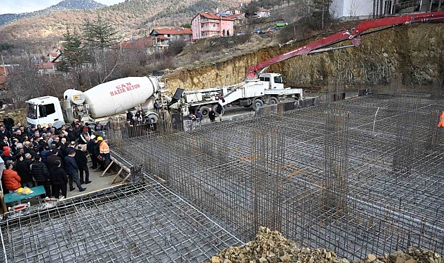 10 yataklı devlet hastanesinin temeli atıldı