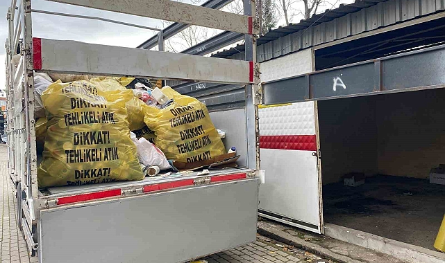 11 bin kilogram zirai katı atık toplandı