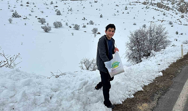 13 yaşındaki Berkay&#039;dan örnek davranış