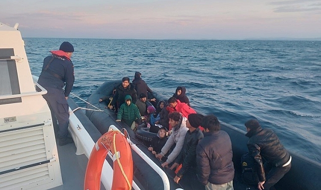 16&#039;sı çocuk 31 göçmen kurtarıldı