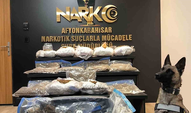 21 buçuk kilo uyuşturucu ele geçirildi