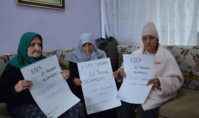 82 yaşındaki Mürrüvet Türksoy&#039;un hayali uçak kullanmak