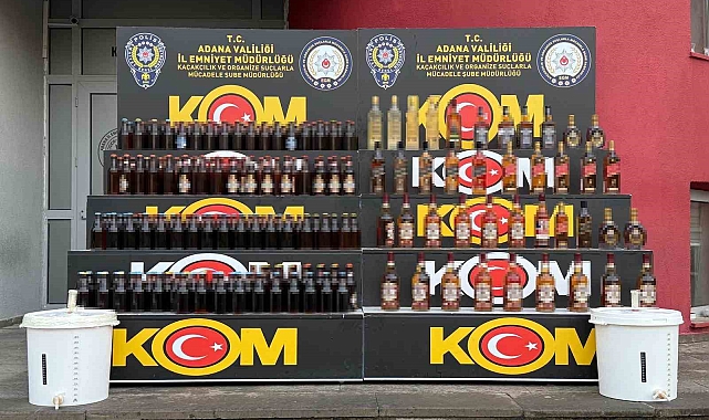 Adana&#039;da Sahte İçki Baskını: Yılbaşı Öncesi Operasyonda 2 Gözaltı