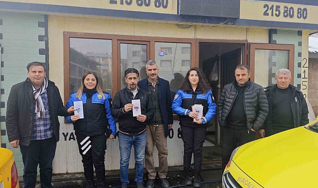Ağrı&#039;da Taksi Sürücülerine Güvenlik Eğitimi Verildi