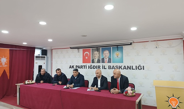 AK Parti Iğdır 8. Olağan Kongresi Öncesi Değerlendirme Toplantısı Yaptı