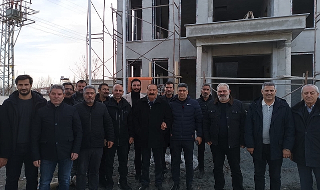 AK Parti Iğdır İl Başkanı Ayaz ve teşkilat üyeleri Yaycı Köyünü ziyaret etti