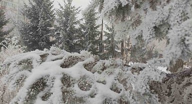 Ardahan'da Sibirya Soğukları Hayatları Zorlaştırırken Doğa Muhteşem Görüntülere Sahne Oluyor