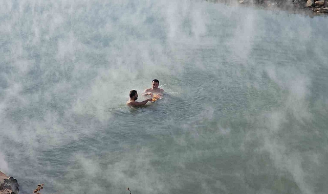 Bitlis&#039;in Gizli Cenneti: Budaklı Kaplıcaları Kışın da Sıcaklığını Koruyor