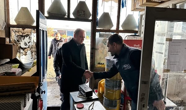 Bulanık Kaymakamı, sanayi esnafını ziyaret etti