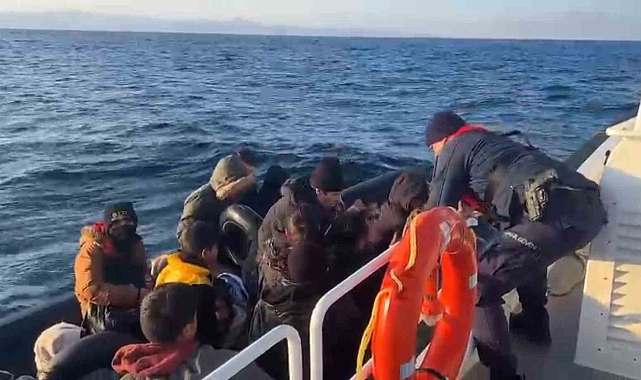 Çanakkale&#039;de 89 kaçak göçmen yakalandı