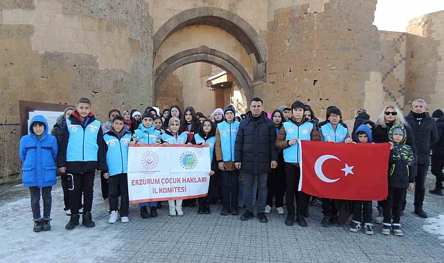 Çocuklar Kars ve Sarıkamış&#039;ta tarihle buluştu
