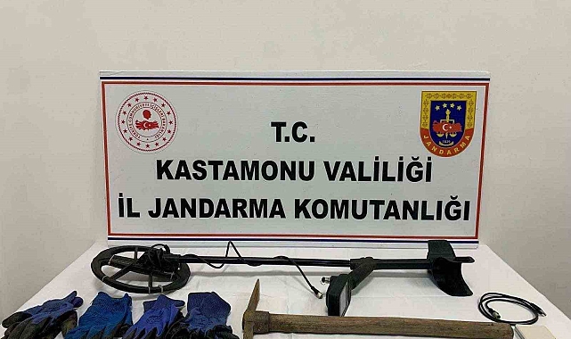 Define avcıları suçüstü yakalandı