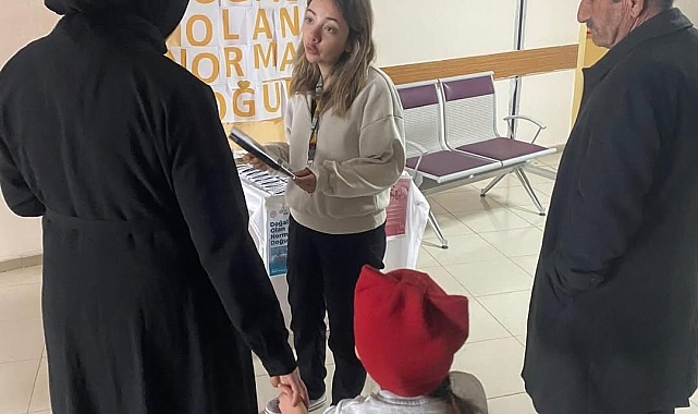 Diyadin&#039;de, &quot;Doğal Olan Normal Doğum&quot; Projesi bilgilendirme standı açıldı