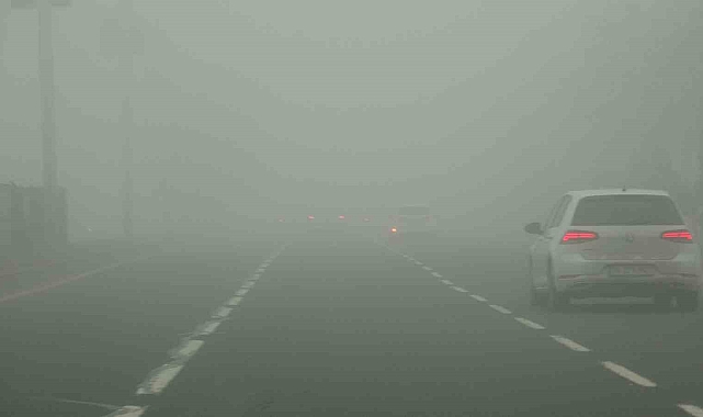 Diyarbakır&#039;da hava ve kara ulaşımına sis engeli
