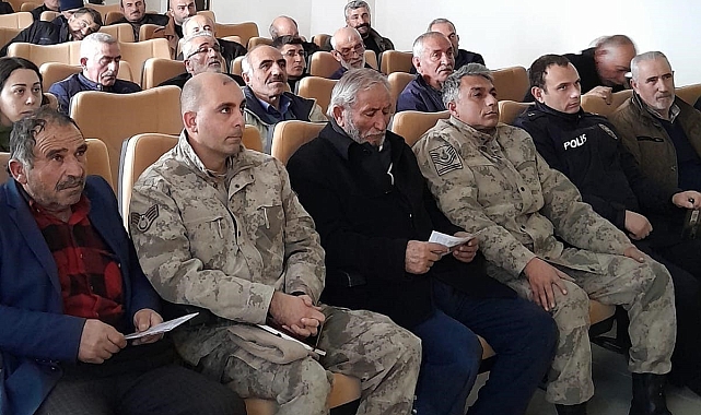 Doğa Koruma ve Milli Parklar Erzurum Şubesi, Pazaryolu&#039;nda Bilgilendirme Toplantısı Düzenledi