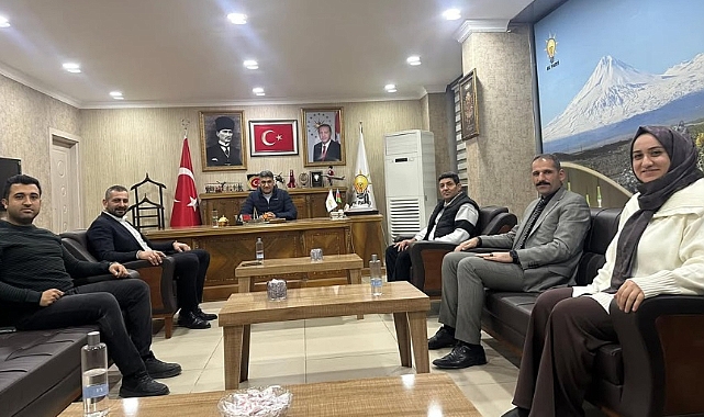 Eğitim Bir Sen’den AK Parti Iğdır İl Başkanlığına geçmiş olsun ziyareti