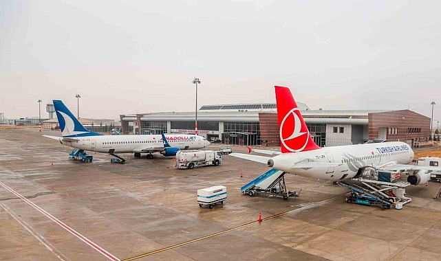 Erzurum Havalimanı&#039;nda Yolcu ve Uçuş Sayıları Kasım Ayında Artış Gösterdi