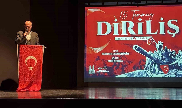 Erzurum&#039;da 15 Temmuz&#039;un Dramı Tiyatroyla Canlandı