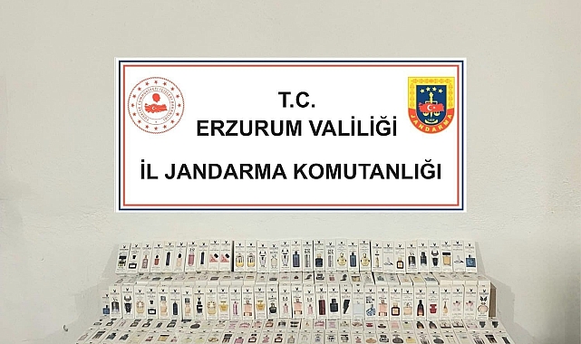 Erzurum&#039;da Büyük Kaçak Parfüm Operasyonu: 1 Milyon TL&#039;lik Ele Geçirildi