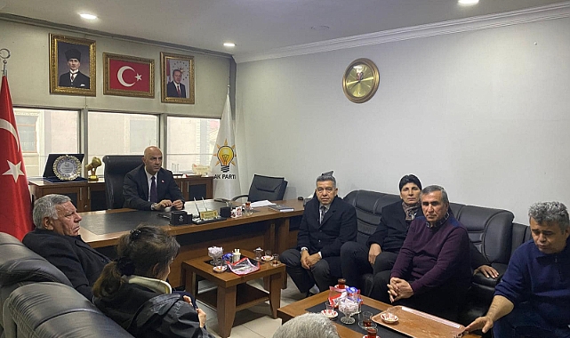 Eski Başkanlardan AK Parti Iğdır Merkez İlçe Başkanlığına Ziyaret