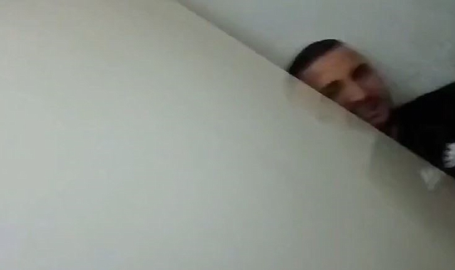 Firari hırsız gardırobun arkasından çıktı