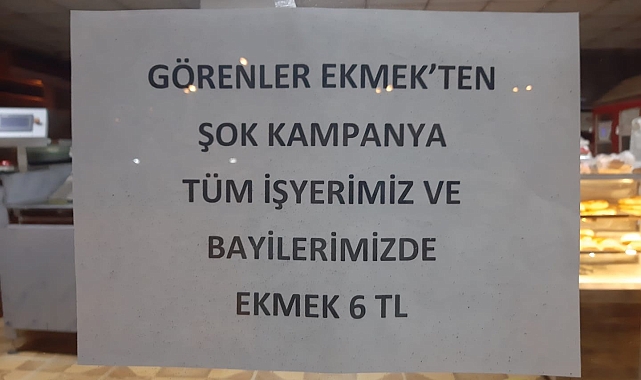 Fiyatı 6 liraya düştü, fırında ekmek kalmadı
