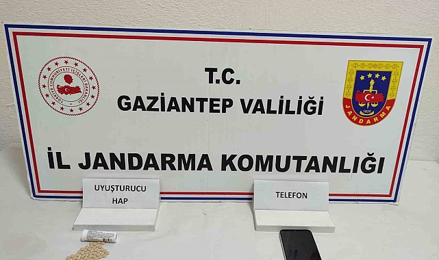 Gaziantep&#039;te Uyuşturucu Operasyonu: 55 Captogon Hap Ele Geçirildi, Şüpheli Tutuklandı