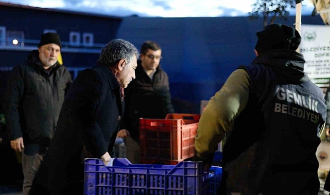 Gemlik Belediyesi&#039;den, zeytin üreticisine 3 milyon liralık destek