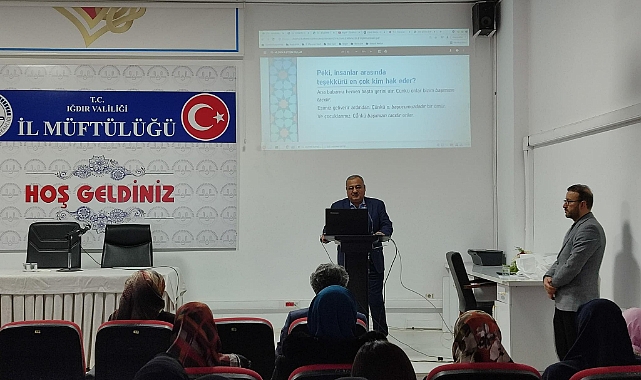 Iğdır&#039;da Evliliğe Güçlü Bir Başlangıç: &quot;Evliliğe İlk Adım&quot; Semineri