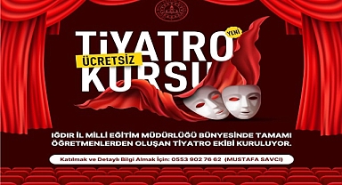 Iğdır'da Öğretmenlerden Oluşan Tiyatro Ekibi Kuruluyor!