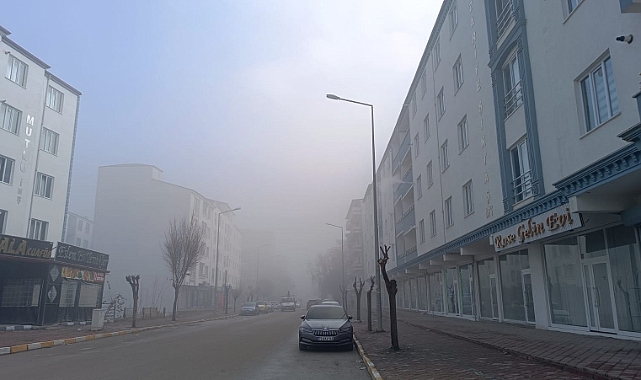Iğdır&#039;da Yoğun Sis Etkili Oluyor