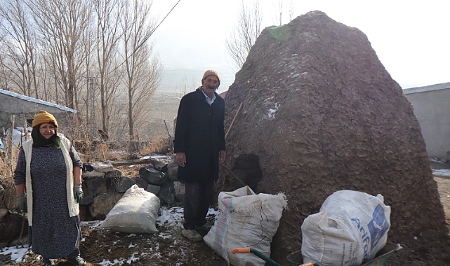 Iğdır Köylerinde Kerme (Tezek) Isınmanın Vazgeçilmezi