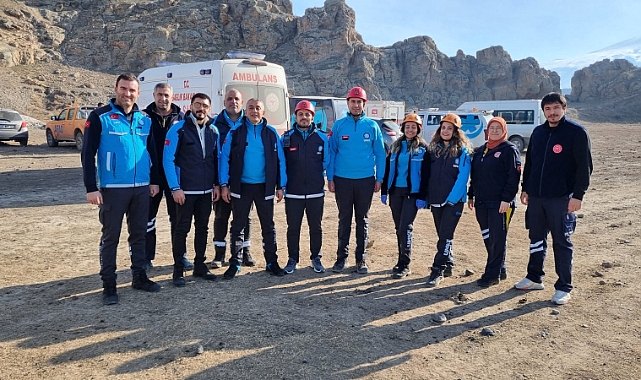 Iğdır UMKE Ekipleri Her Türlü Afet ve Dağda Arama Kurtarma Çalışmalarına Hazır
