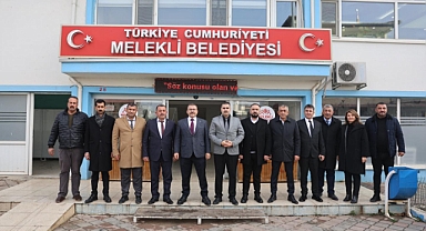 Iğdır Valisi'nden Melekli Belediyesine Ziyaret