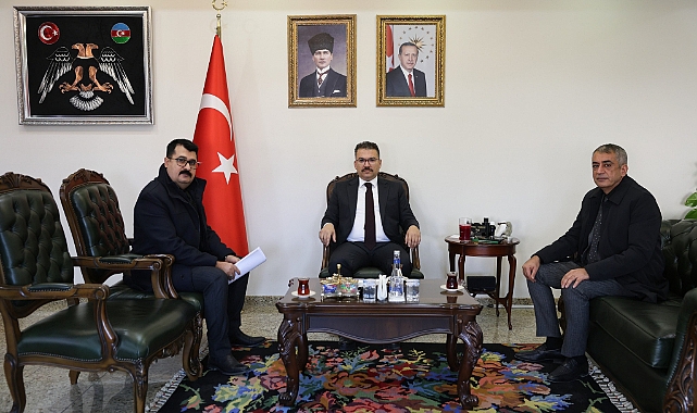 İl Sağlık Müdürü ve Başhekimden Iğdır Valisi Ercan Turan’a ziyaret