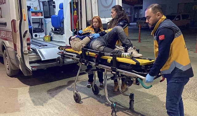 İnegöl&#039;de Motosiklet Kazası: Genç Sürücü Ağır Yaralı