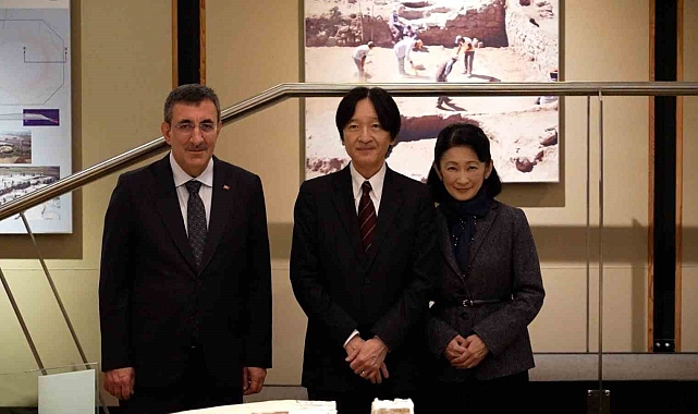 Japon Veliaht Prensi ve Prenses, Arkeoloji Müzesi&#039;ni ziyaret etti