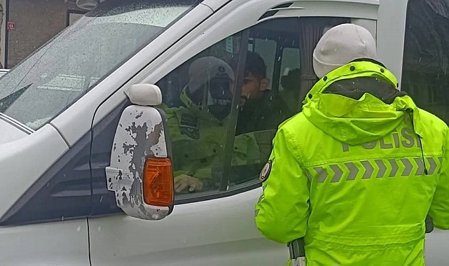 Kars&#039;ta Okul Servisleri Titizlikle Denetleniyor