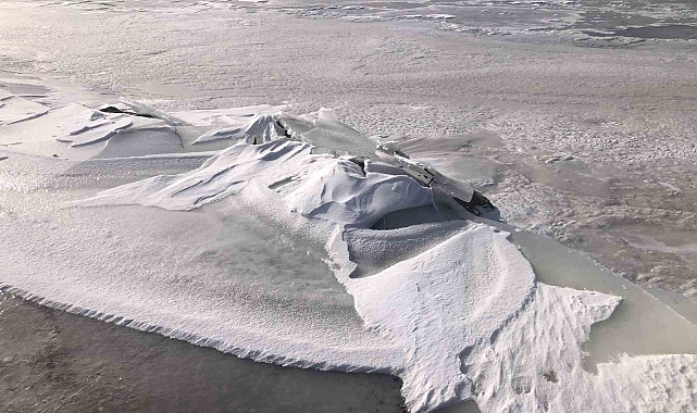 Kars&#039;ta Yaşamı Donduracak Soğuklar: Baraj Gölü Bir Günde Buz Tuttu