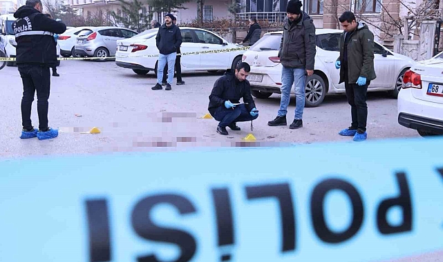 Kayınpederini sokak ortasında vurdu