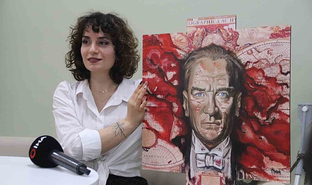 Melek öğretmen, engeline rağmen çalışkanlığıyla çevresinden takdir topluyor