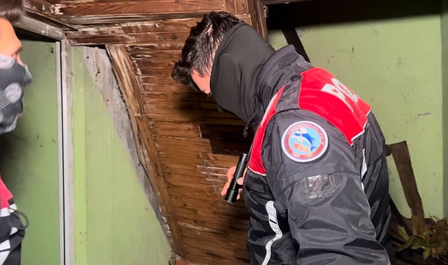 Metruk binalar didik didik arandı