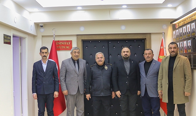 MHP Heyetinden Iğdır İl Emniyet Müdürü Turgay’a hayırlı olsun ziyareti