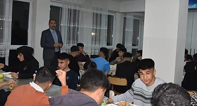 Milli Eğitim Müdürü Gün, erkek pansiyonunu ziyaret etti