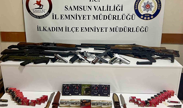 Miras yüzünden iki kardeşi tabancayla vuran eniştenin evinden cephanelik çıktı