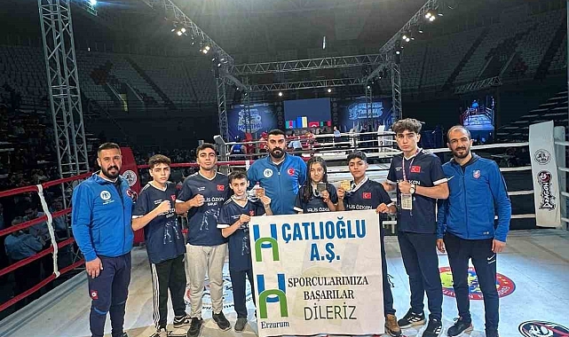 Muay Thai sporcuları, altın, gümüş ve bronz madalya ile döndü